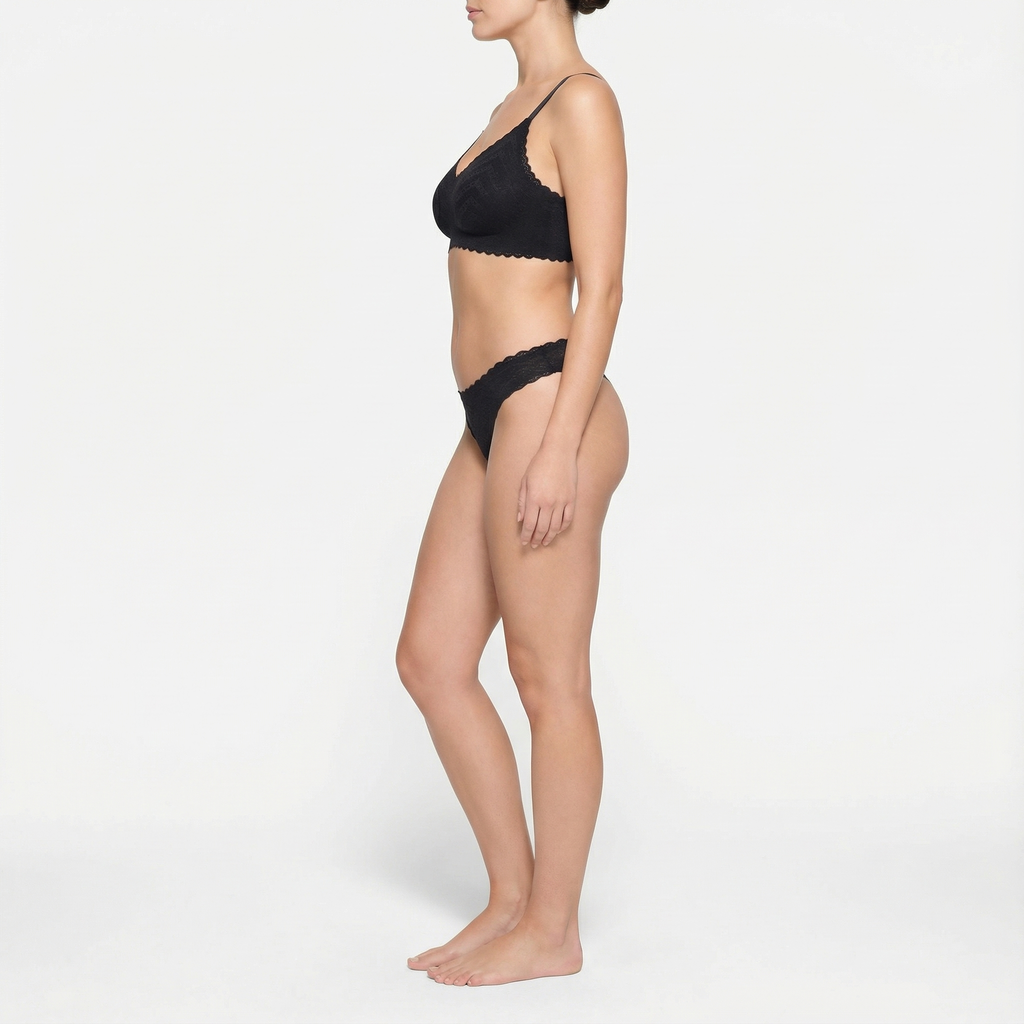 Jet Black Bra