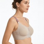 Beige Mauve Bra