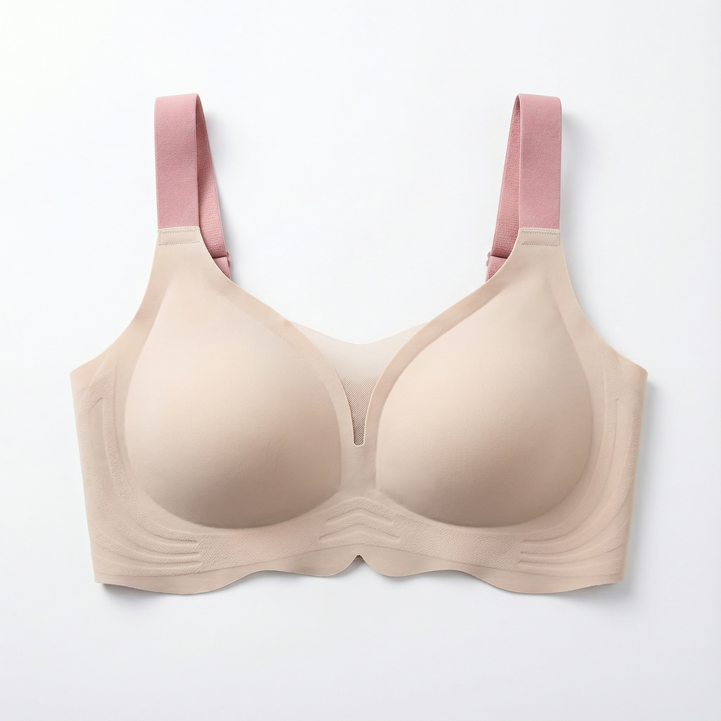 Beige Mauve Bra