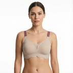 Beige Mauve Bra