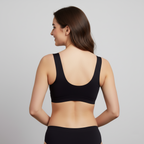 Black & Gold Lace Bra