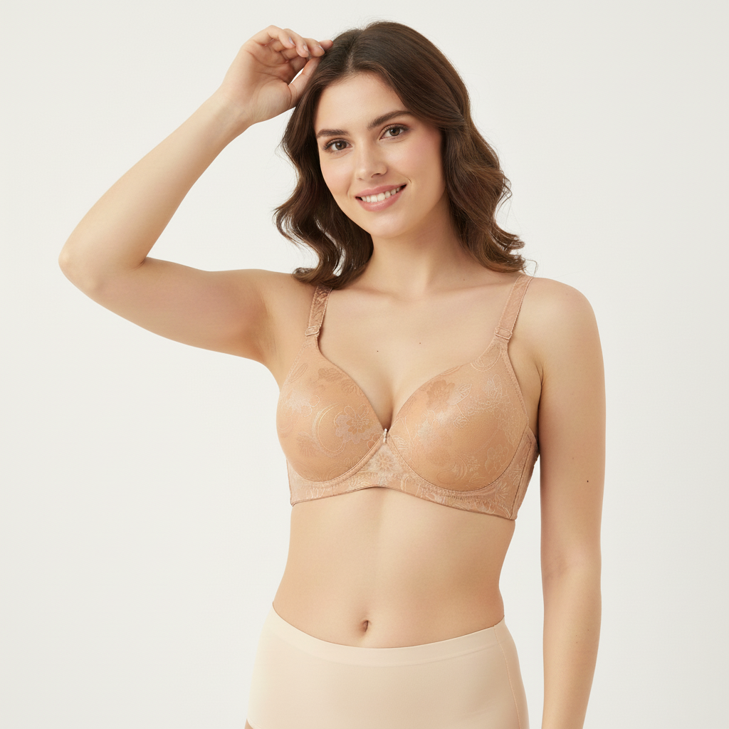 Nude & Beige Bra
