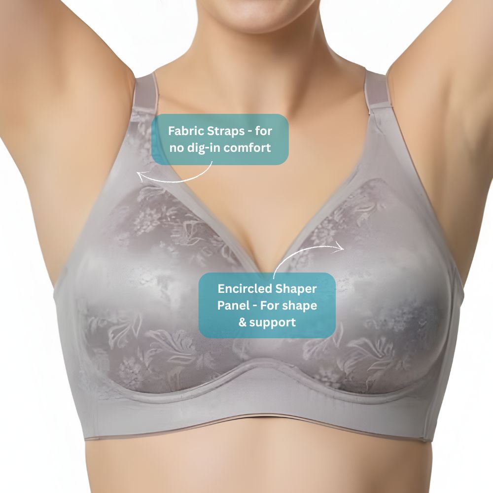 Pearl Grey Bra