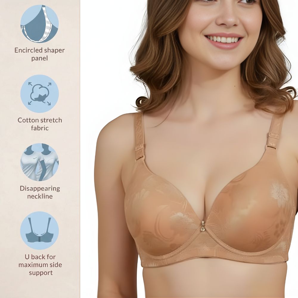Nude & Beige Bra