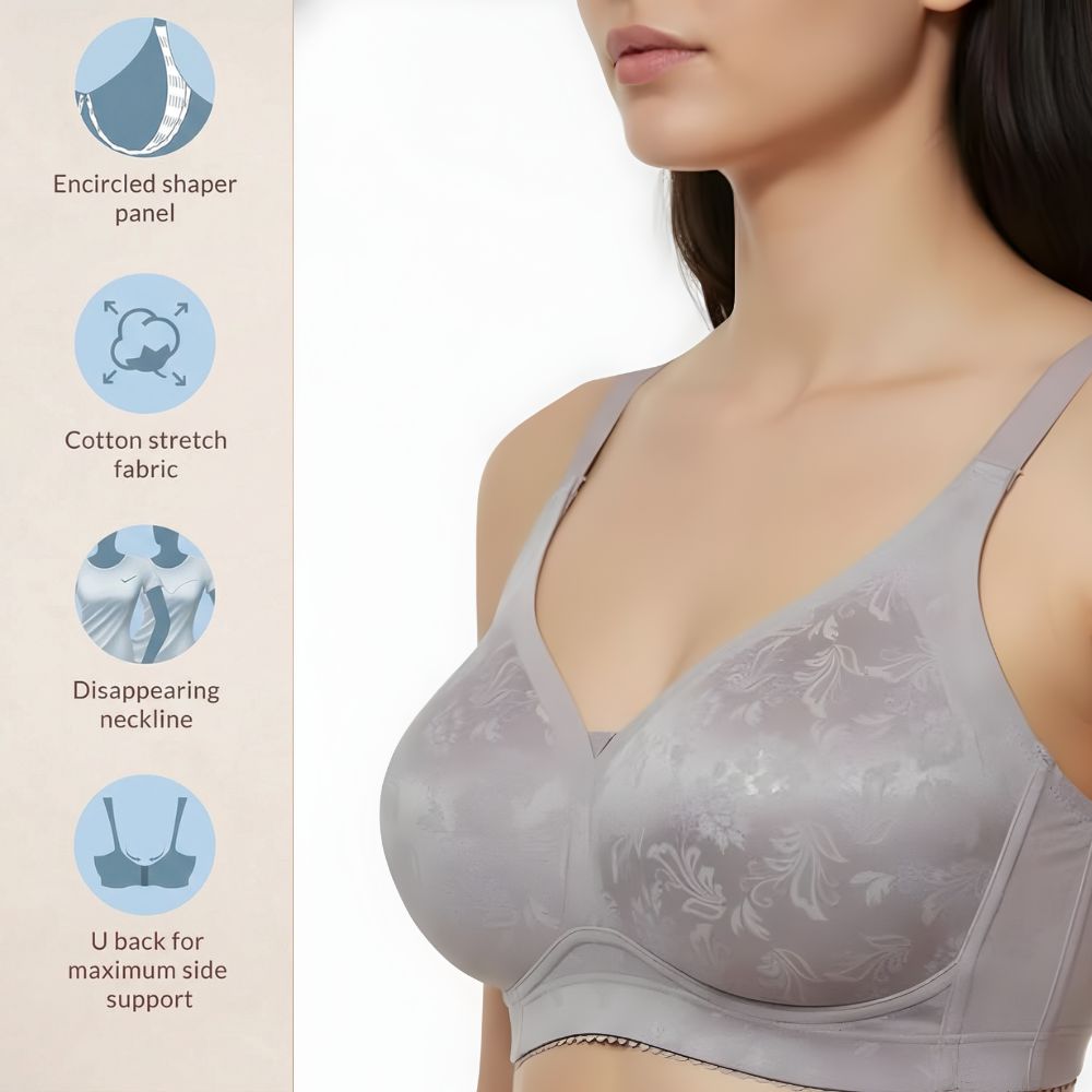 Pearl Grey Bra