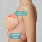 Soft Blush Pink Bra