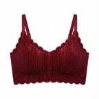 Wine Red Bra