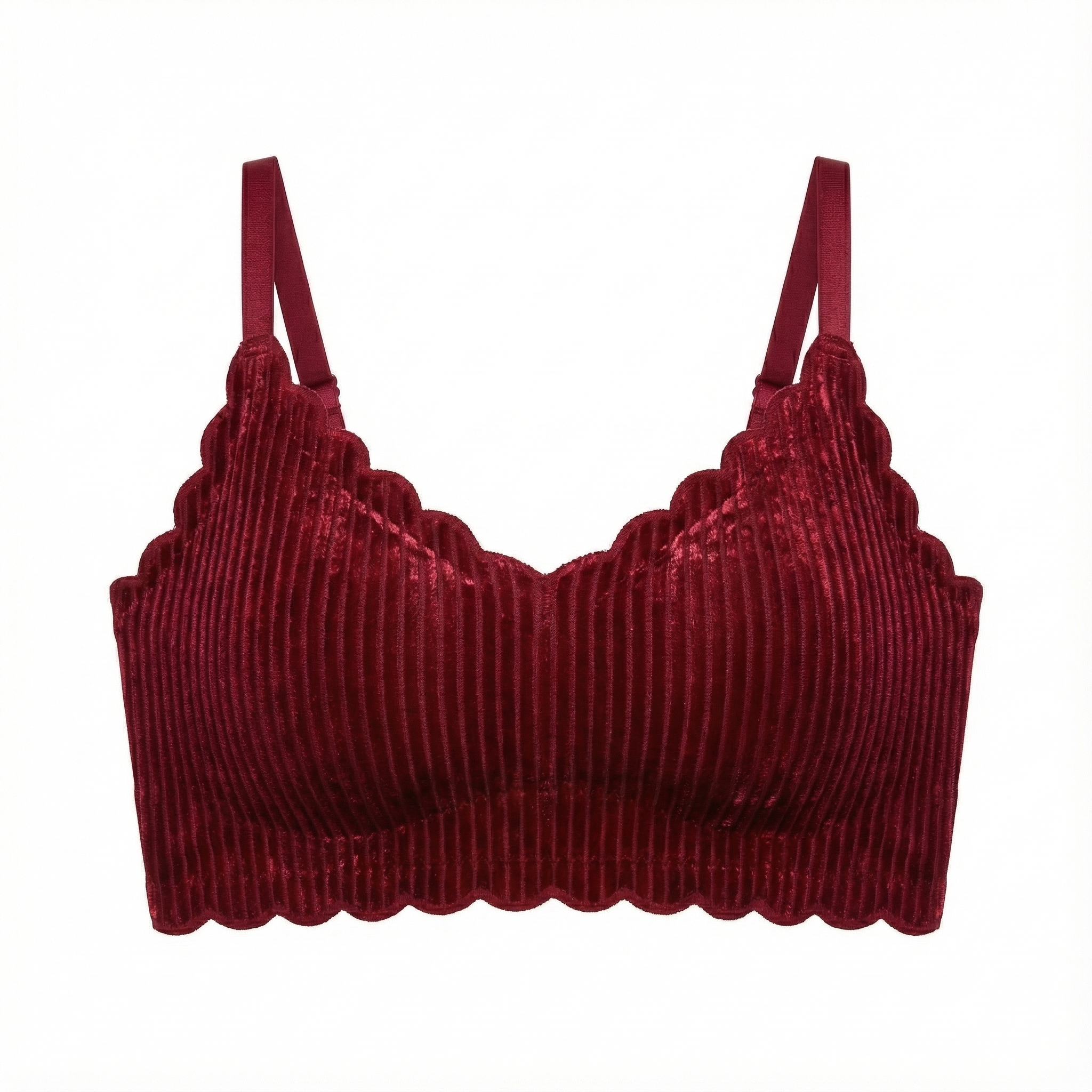 Wine Red Bra