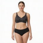 Charcoal Black Bra